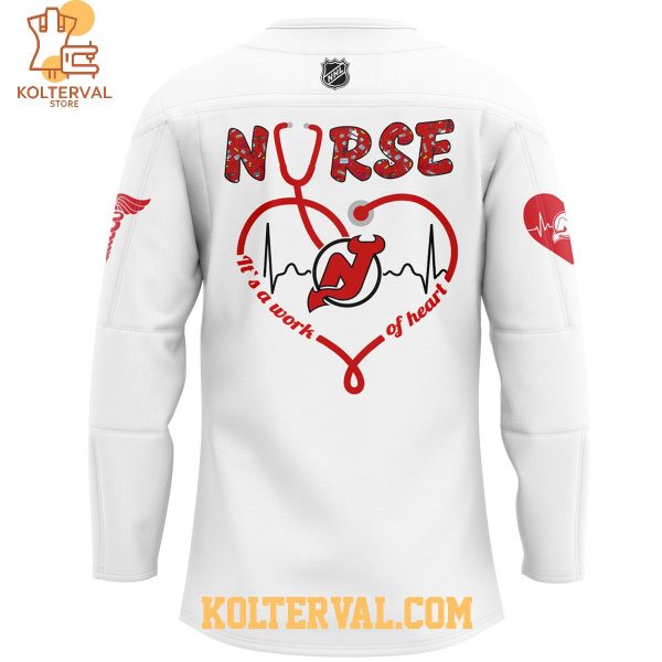 New Jersey Devils Nurses Appreciation 2025 Hockey Jersey
